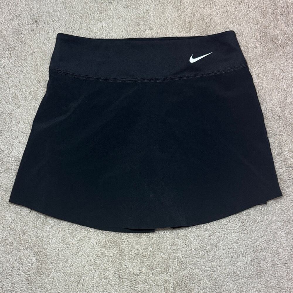 Nike Black Dri-Fit Mini Training Skirt Pull On Skort Girls Medium